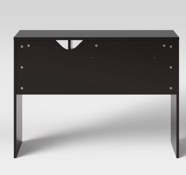 Room Essentials Writing Desk Black Wood Computer Desk Home Office Study