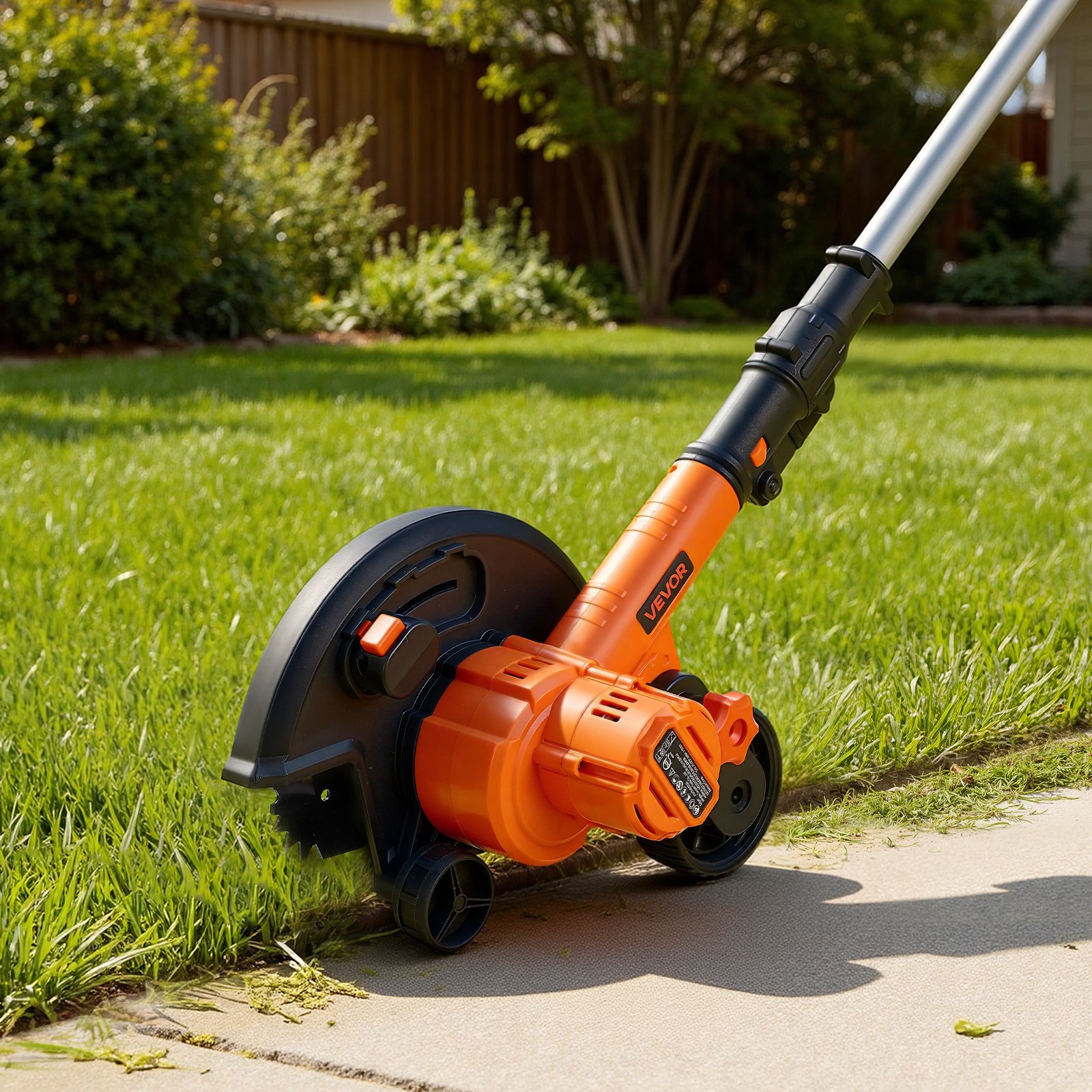 VEVOR Lawn Edger Battery Powered Cordless Edger Lawn Tool 8.8-inch Blade Length