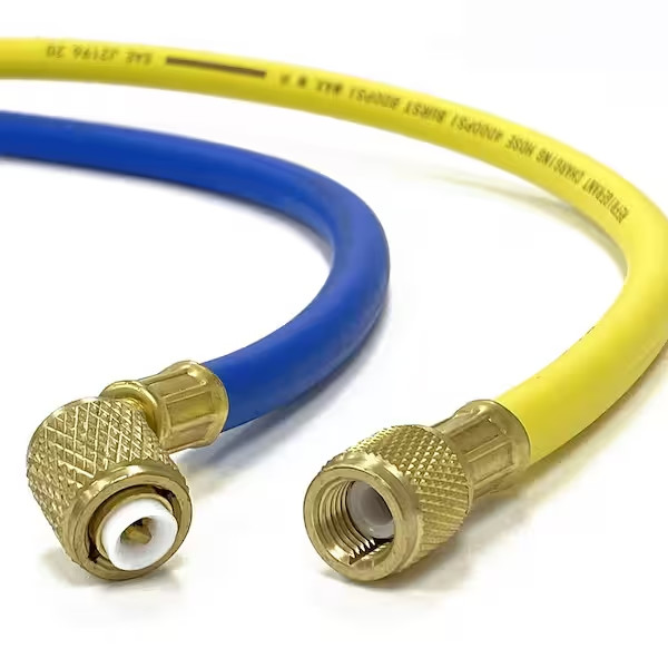 Mini Split 5/16 in R410a Low Side Suction Charging Service Gauge Hose Set Port