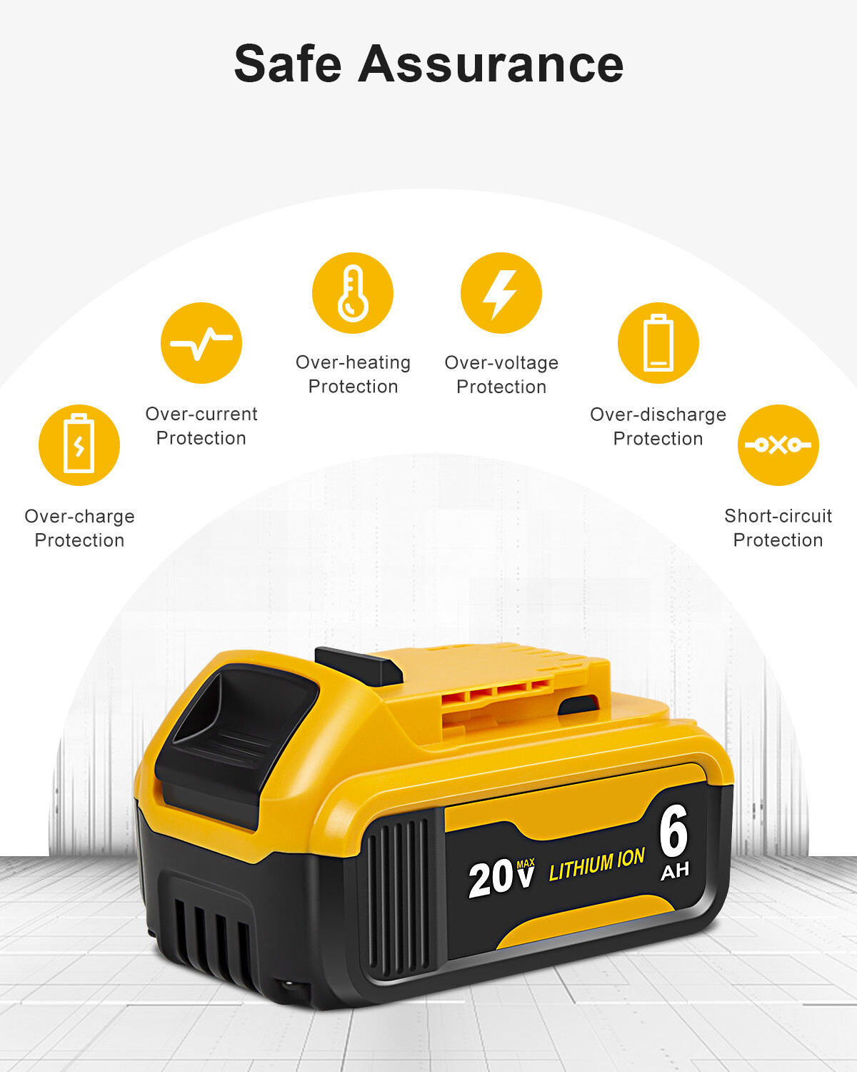 For Genuine DEWALT DCB104 20V MAX Multi-Port Fast Charger or/4X DCB205 Batteries