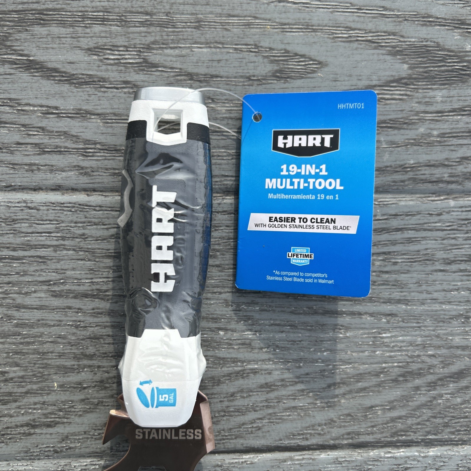 Hart 19-In-1 Multi-Tool Easier To Clean Golden Stainless Steel HHTMT01 New