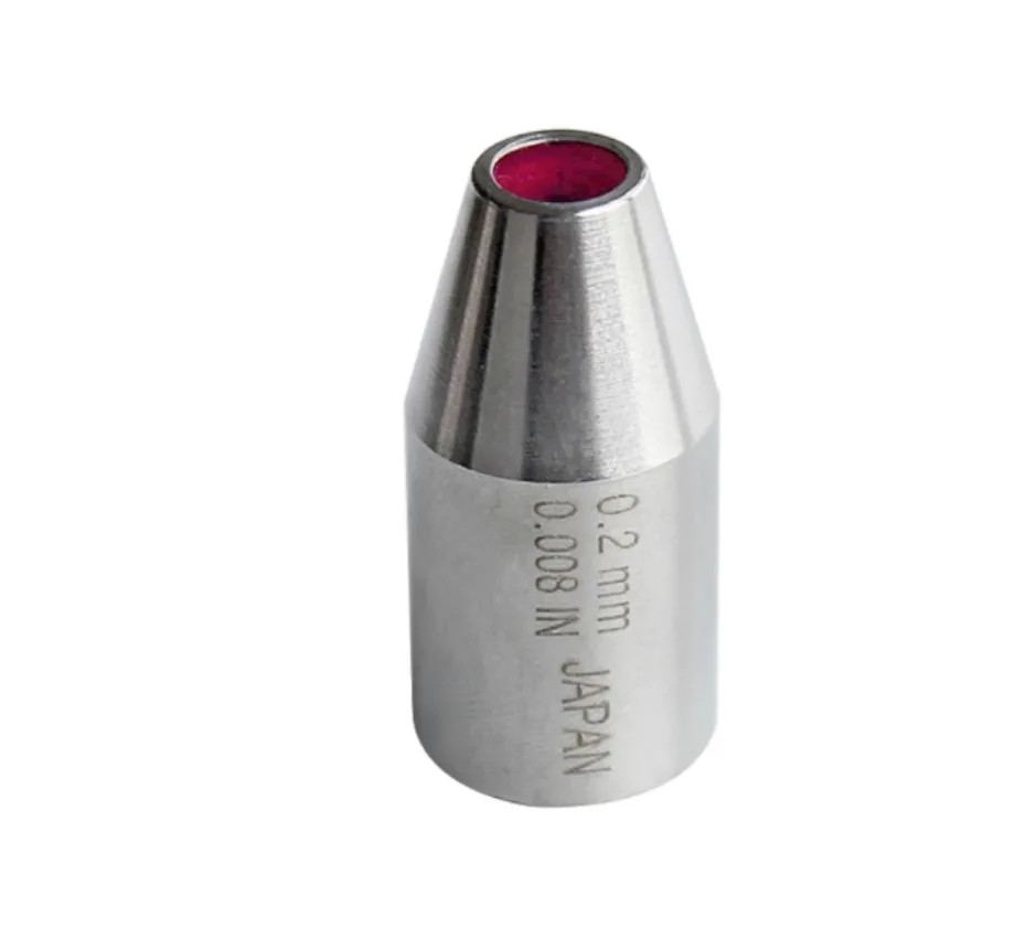 1Pc EDM Wire Cut Discharge Machine Drilling Ruby Electrode Guide 0.1-3mm 12X25mm