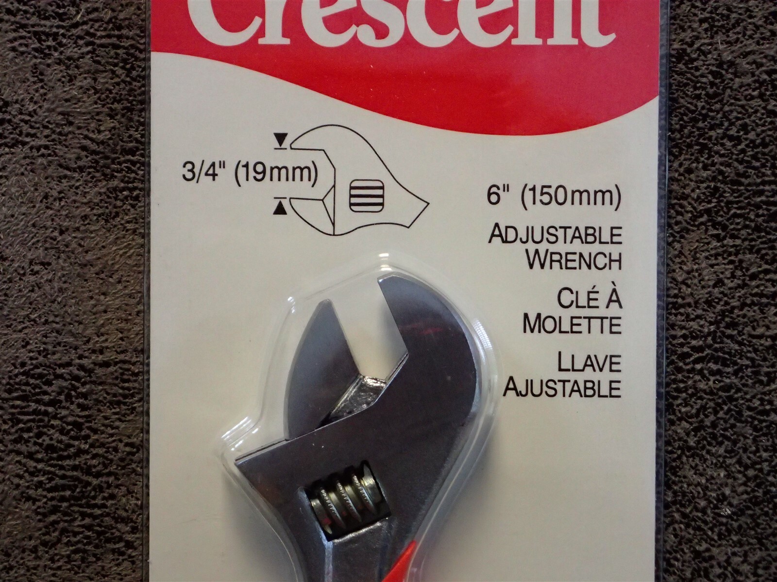 AC-16CV Crescent 6″ Chrome Adjustable Wrench, Cushion Grip – Crestoloy (EC5)