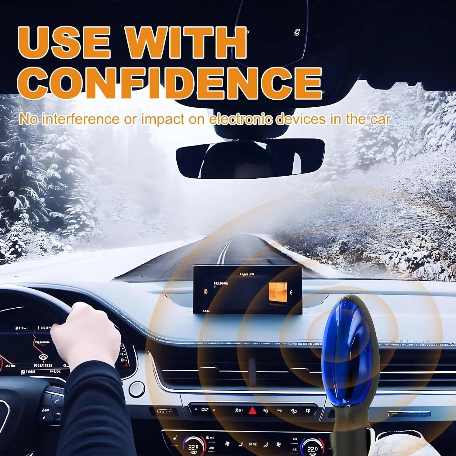 2pcs Car Fuel Saver Voltage Stabilizer Eco Power Plug-In Gas Saving Device US