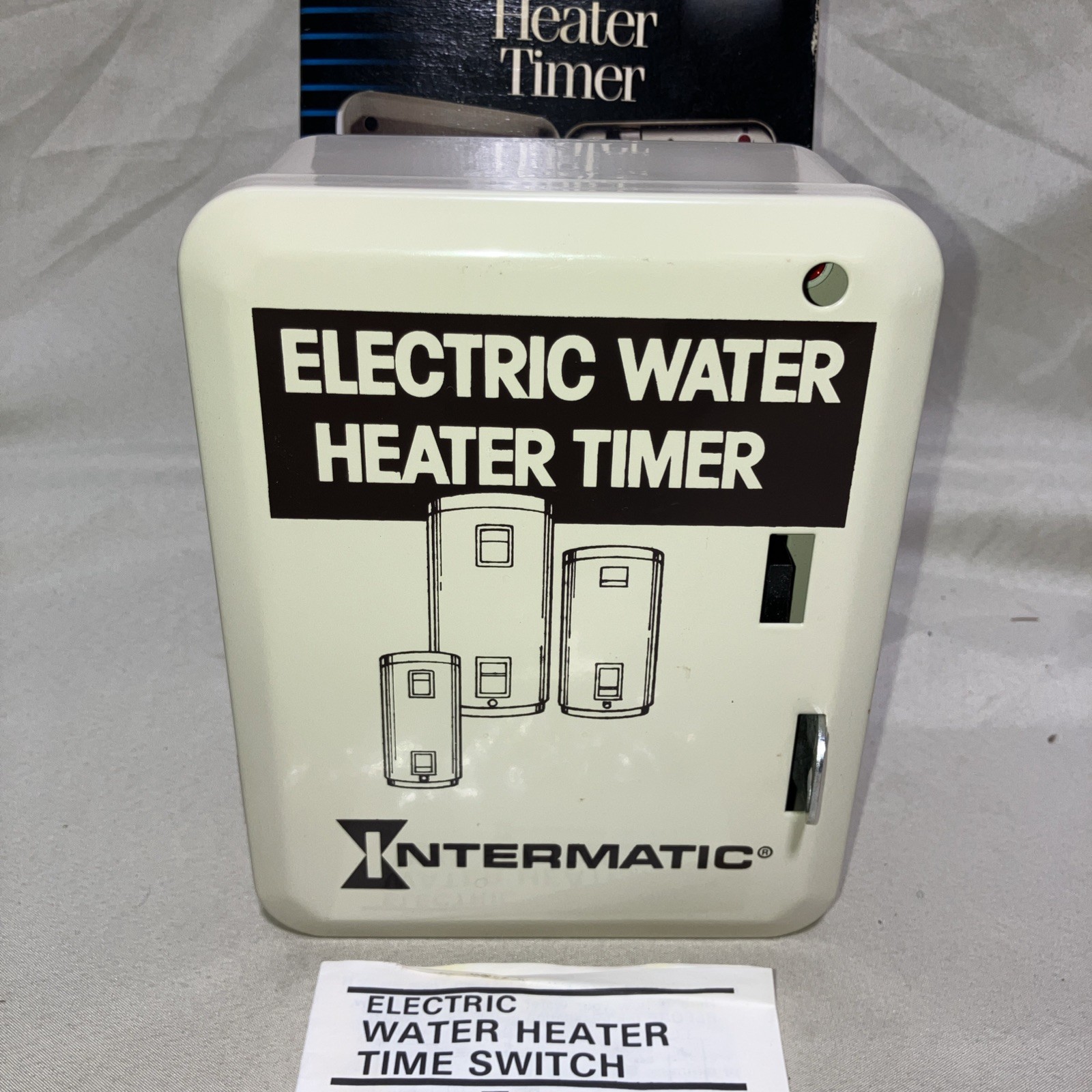 Intermatic WH21 Steel 25A 240VAC SPST Mechanical Water Heater Time