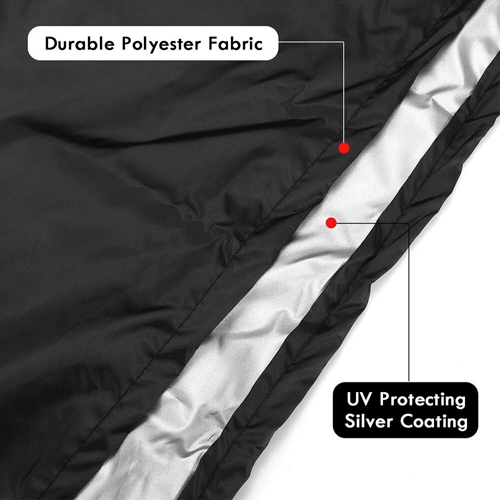 32-inch Patio Round Fire Pit Cover Waterproof UV Sun Protector Grill BBQ Covers