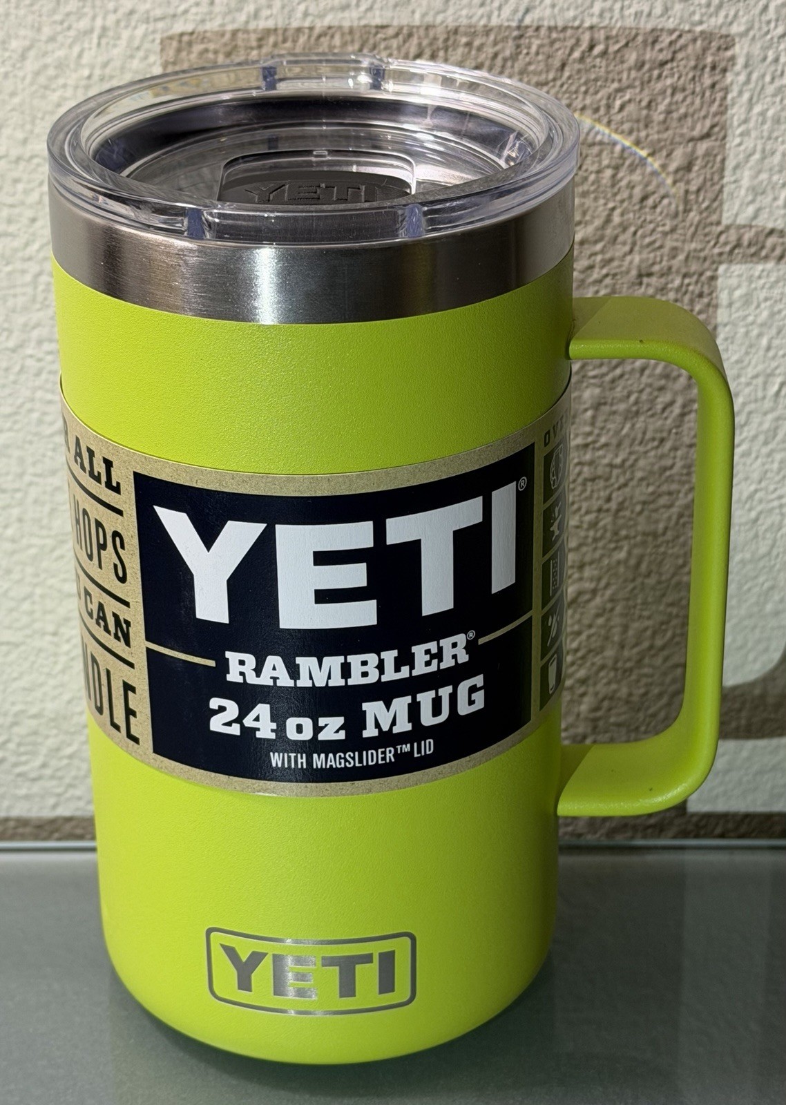 YETI CHARTREUSE 24oz MUG – See Description
