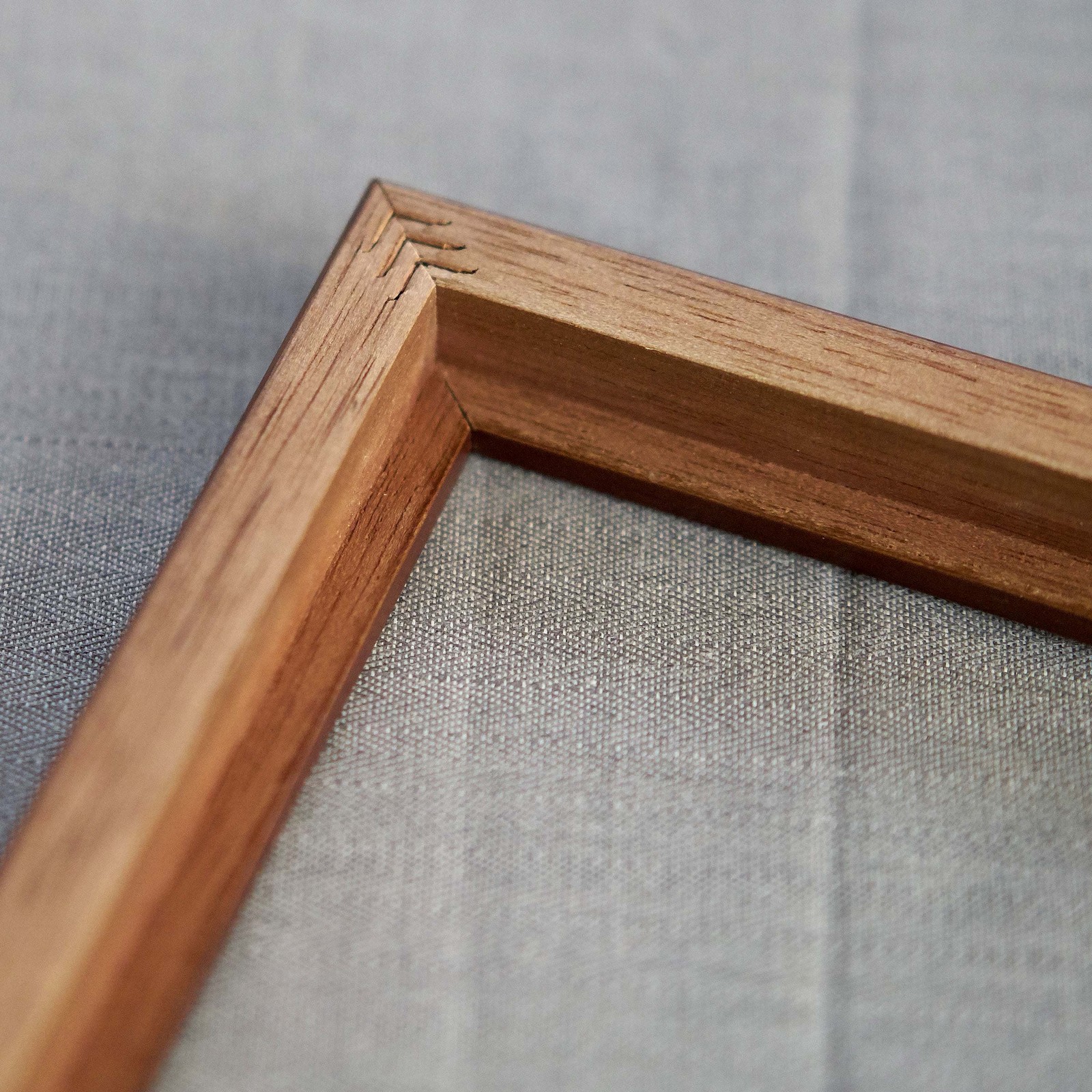 Classic Modern Brown Frame – UV Acrylic, Backing Board, Hardware Included
