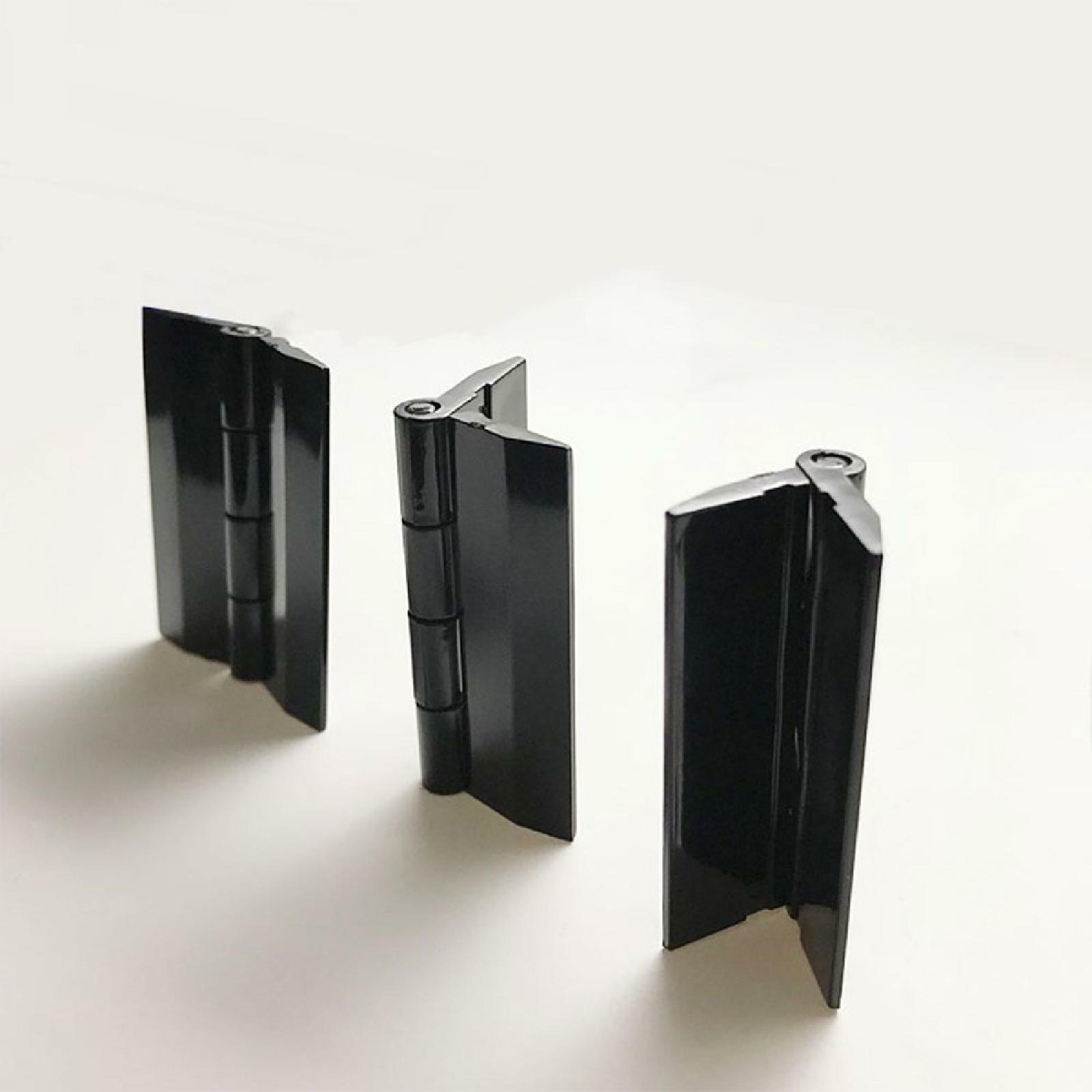 25mm-75mm Black Acrylic Plastic Piano Continuous Hinges Hinge Transparent DIY