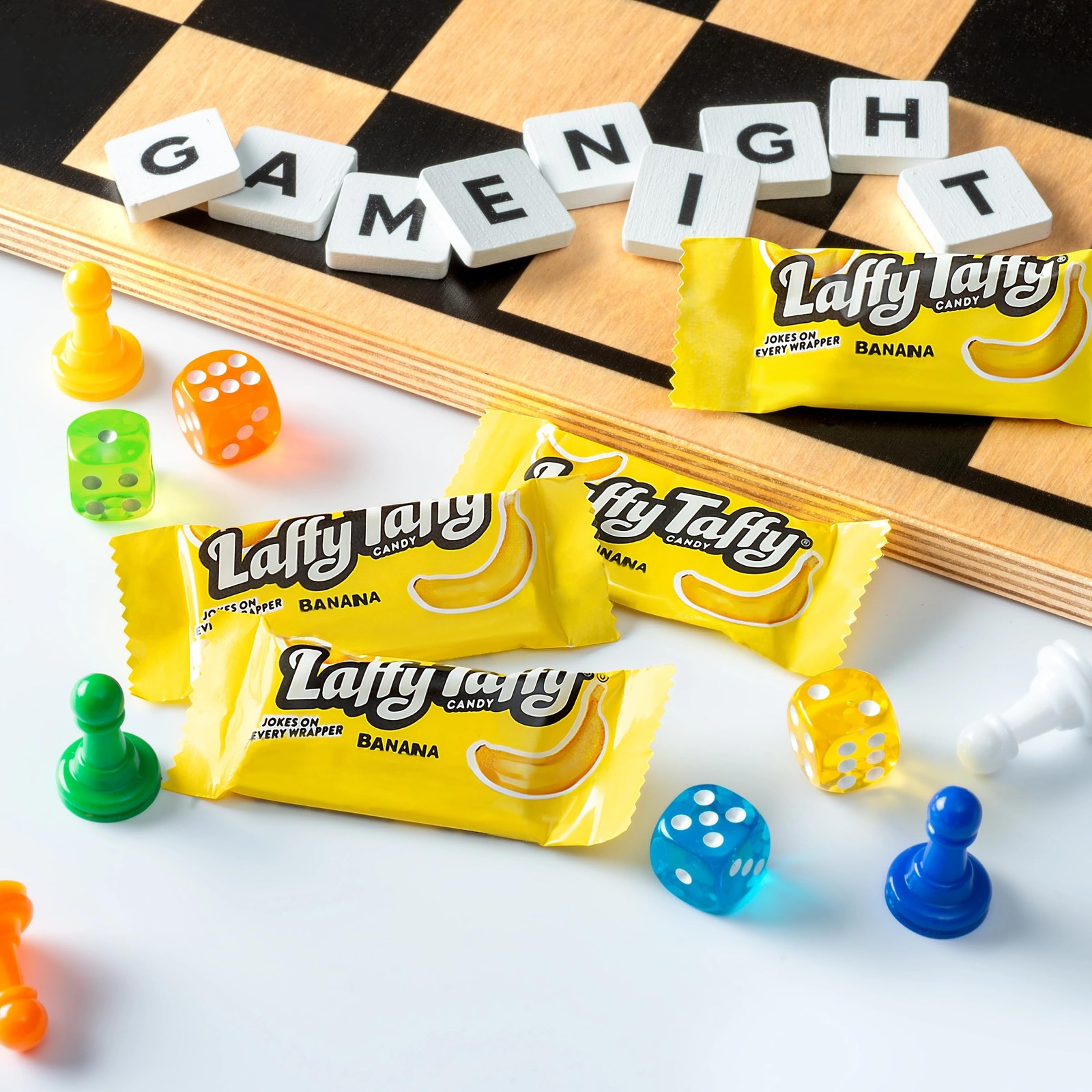 Mini Bar Bag, Banana, Chewy Taffy Candy, 3.5 oz