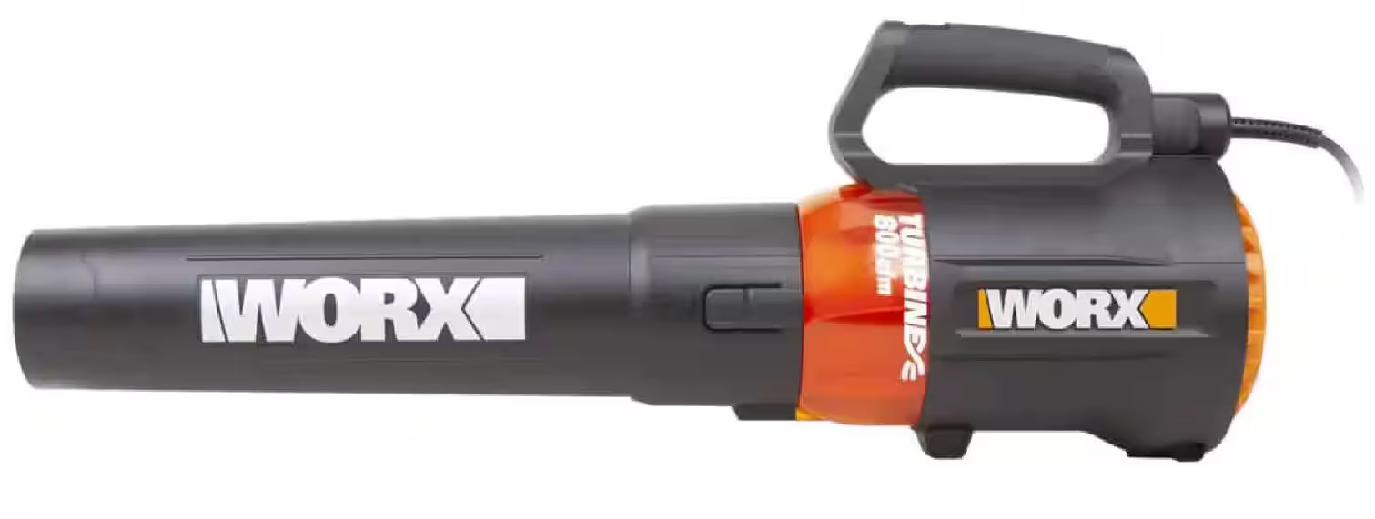 WORX – WG521 12 Amp 800 CFM Corded Blower – Black