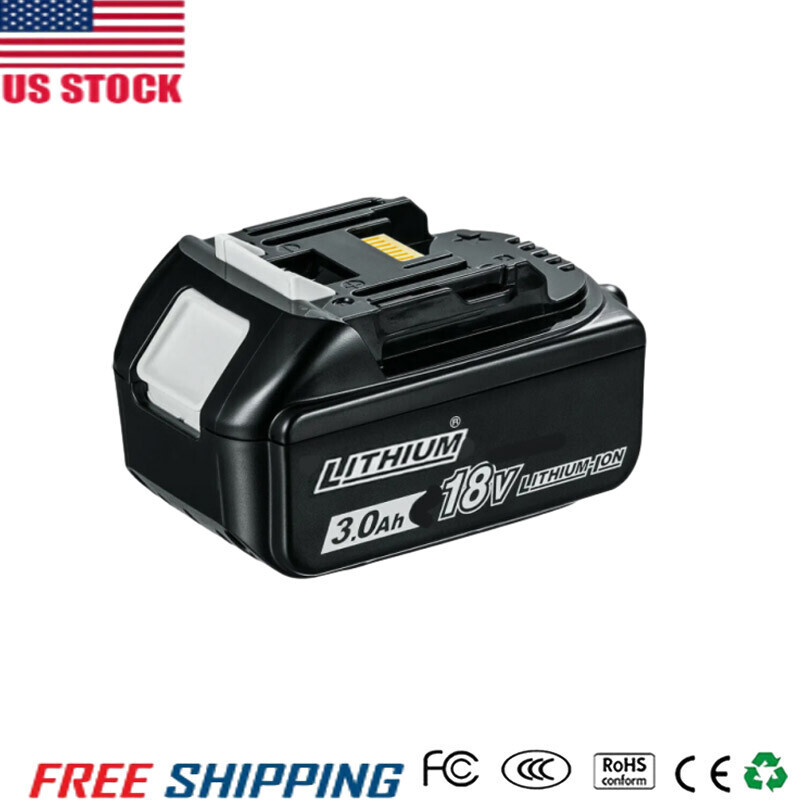 2Pack For Makita 18V 8.0Ah Battery Lithium-Ion Tool BL1830 BL1850 BL1860 BL1840