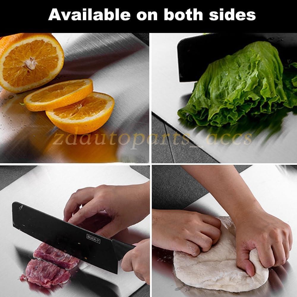 Titanium Cutting Board for Kitchen, Stainless Non Stick Chopping Board, Upgrade