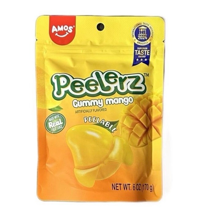 AMOS 6oz Peelerz Peelers Peelable Fruit Gummy Viral Tiktok Candy – CHOOSE