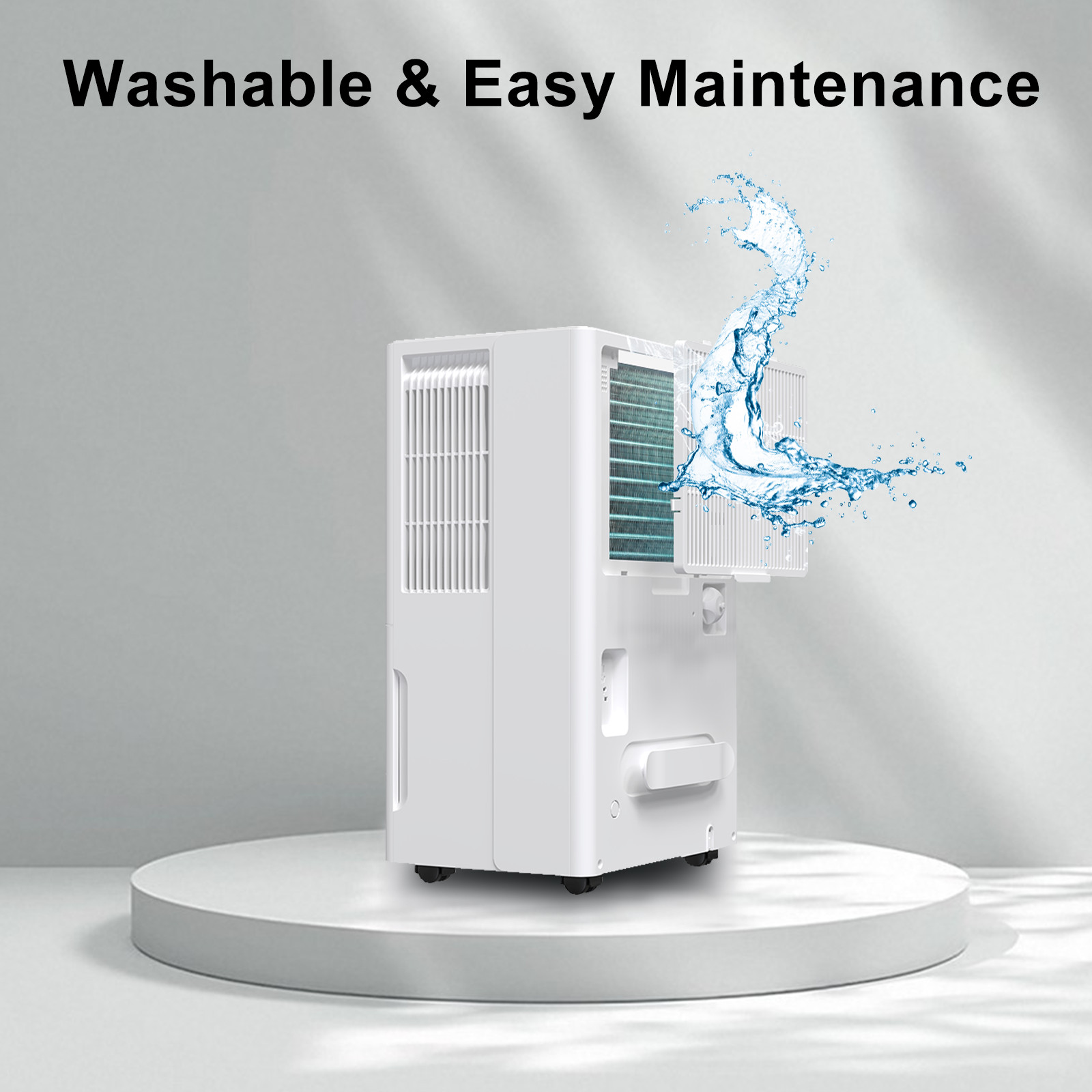 1500 Sq.Ft 22 Pint Dehumidifier for Basement Home 1.2 Gal Water Tank
