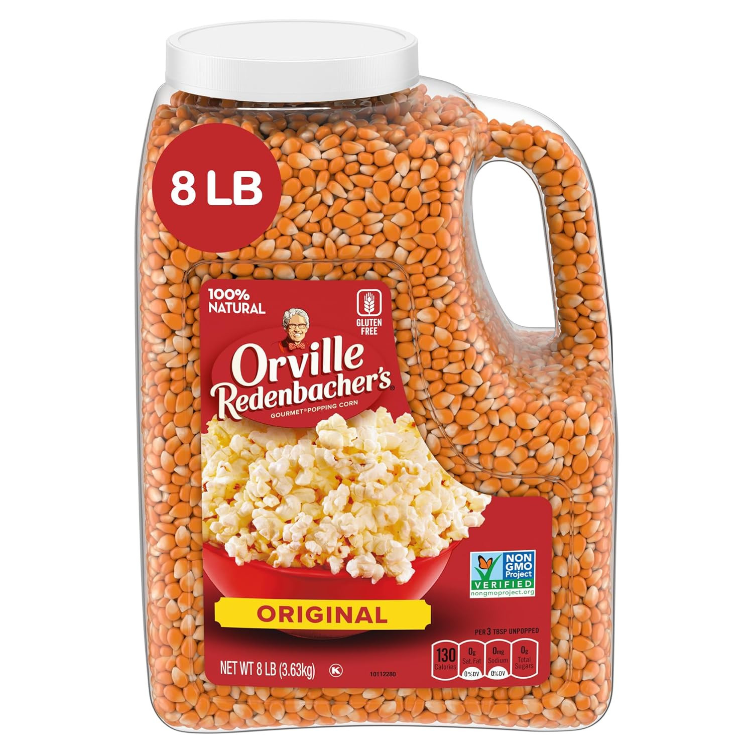 Orville Redenbacher’S Gourmet Popcorn Kernels, Original Yellow, 8 Lb
