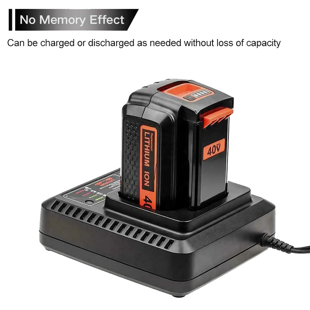 40 Volt 4.0Ah Lithium Battery for Black and Decker 40V Max LBX2040 LBXR36 LSW36