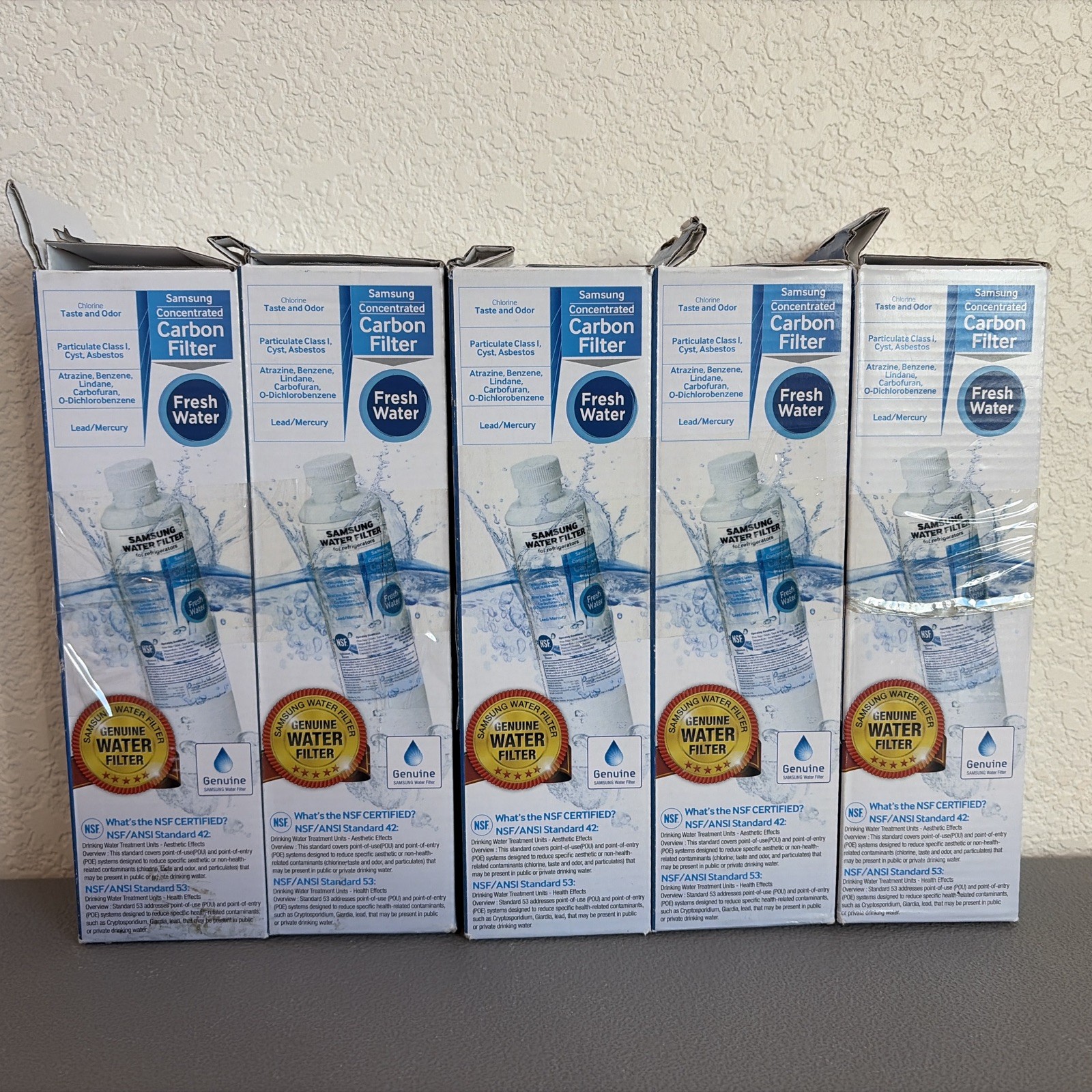 Samsung Refrigerator Water Filter HAF-CIN/EXP DA29-00020B – 5 PACK