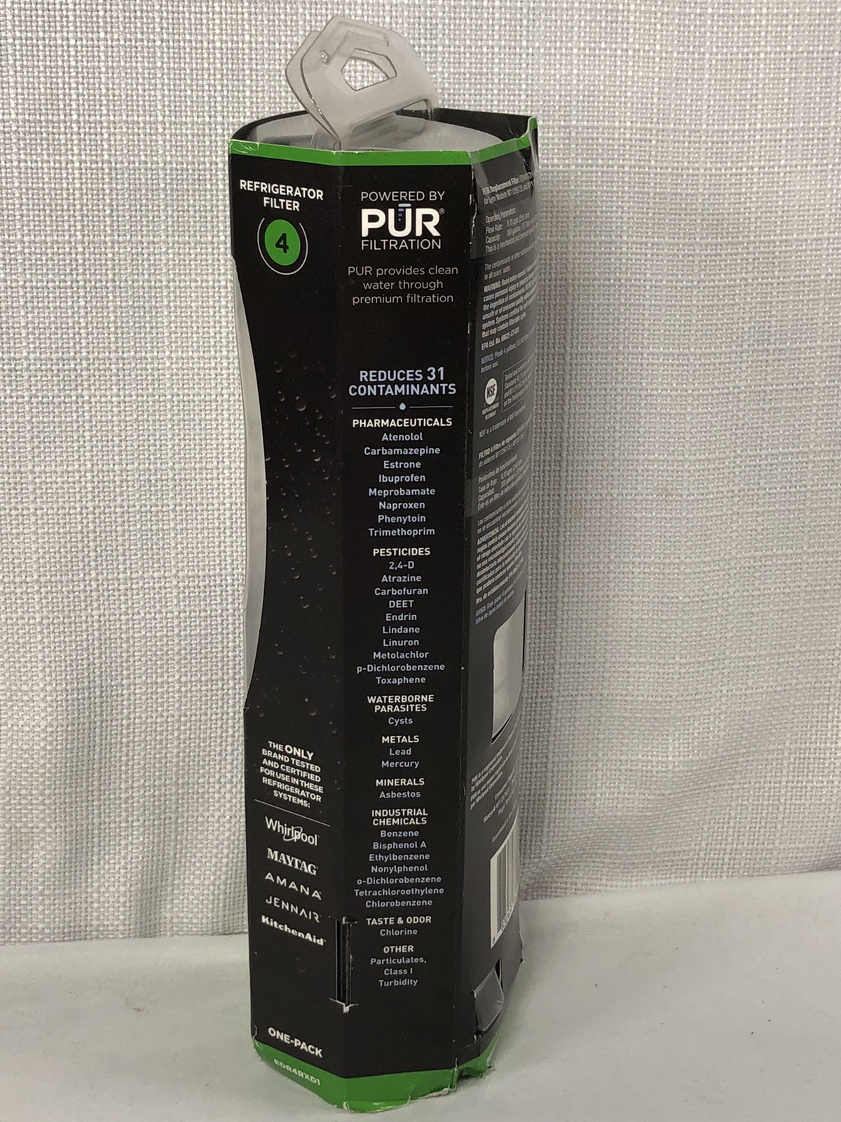 EveryDrop Water Filter 4 EDR4RXD1 Fridge Ice 6-Month, New Sealed