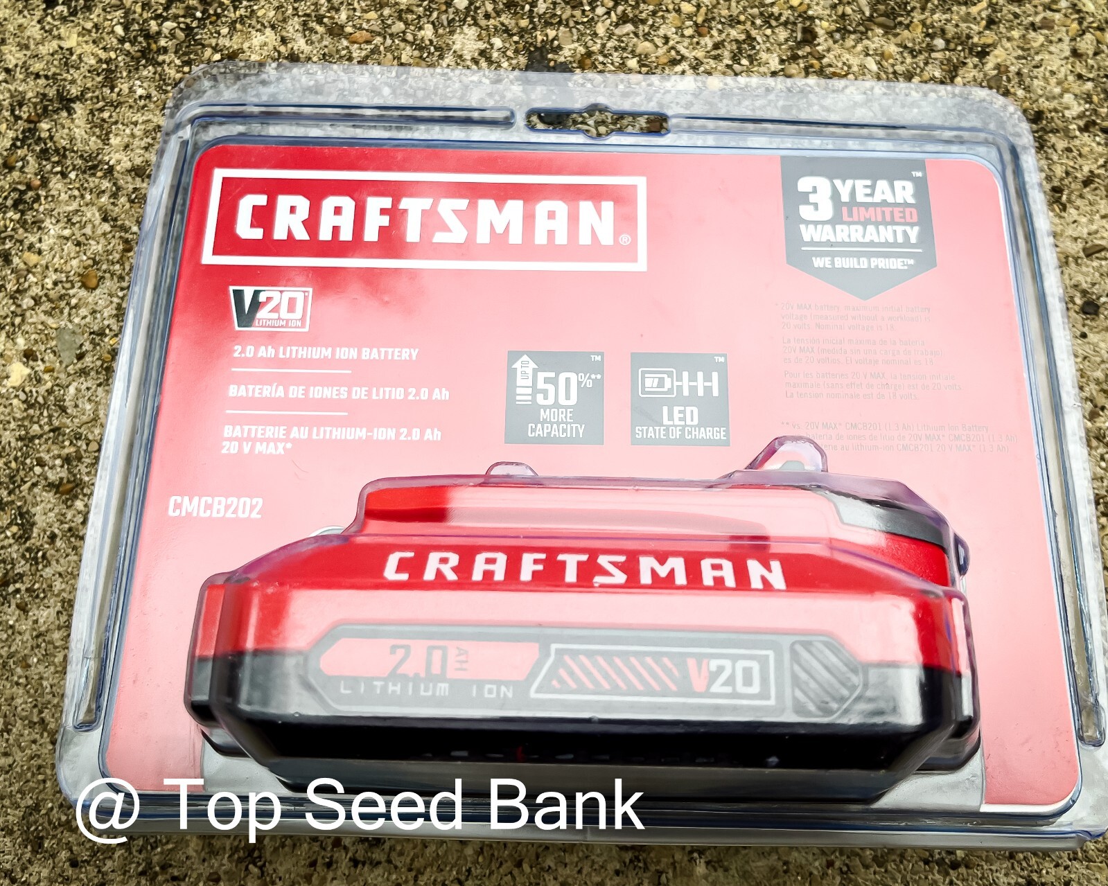 Craftsman CMCB202 Lithium-Ion Battery + Free GIFT