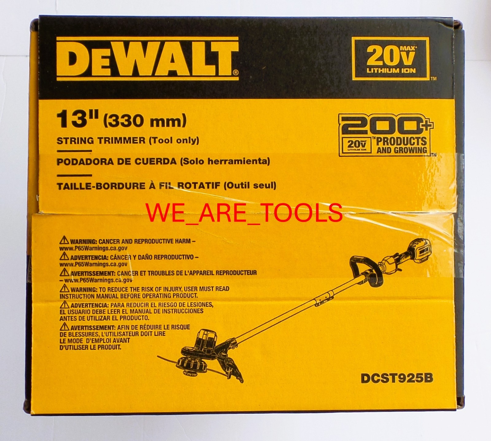 DеWALT DCST925B 20V Max 13″ Cordless String Trimmer 20 VOLT