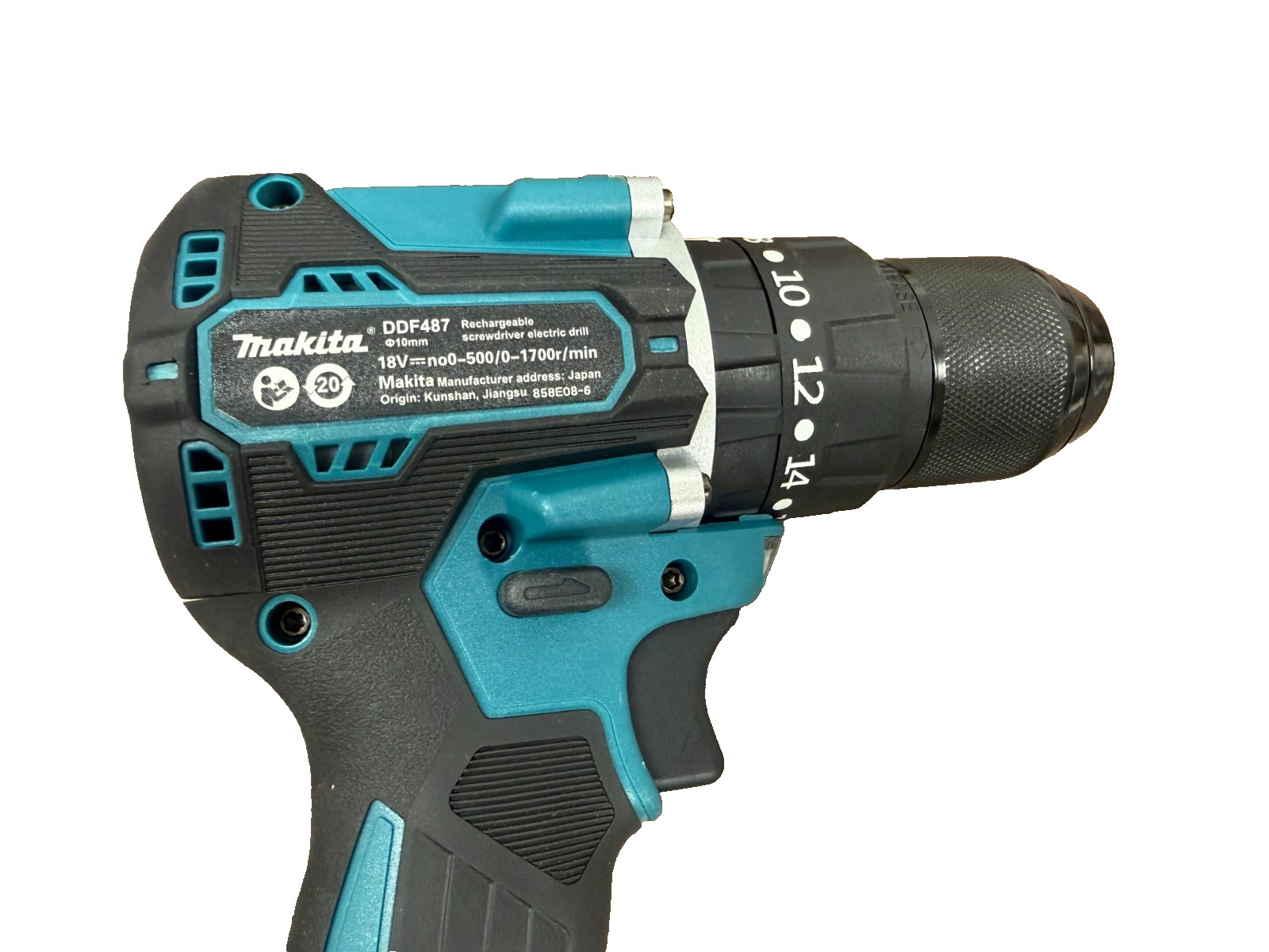 Cordless Driver Drill set 18V LXT Brushless Lithium Battery charger DDF487 Makit