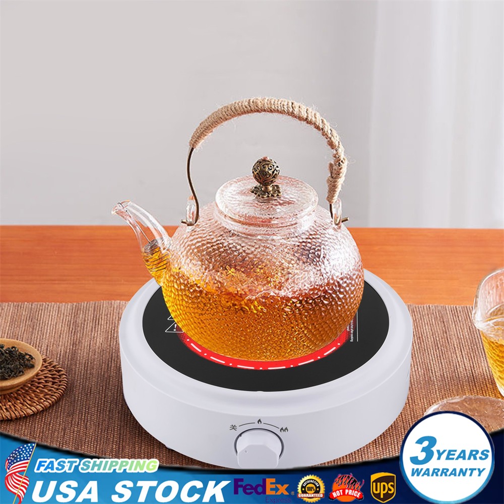700W Portable Mini Electric Stove Hot Plate Adjustable For Boiling Tea Coffee