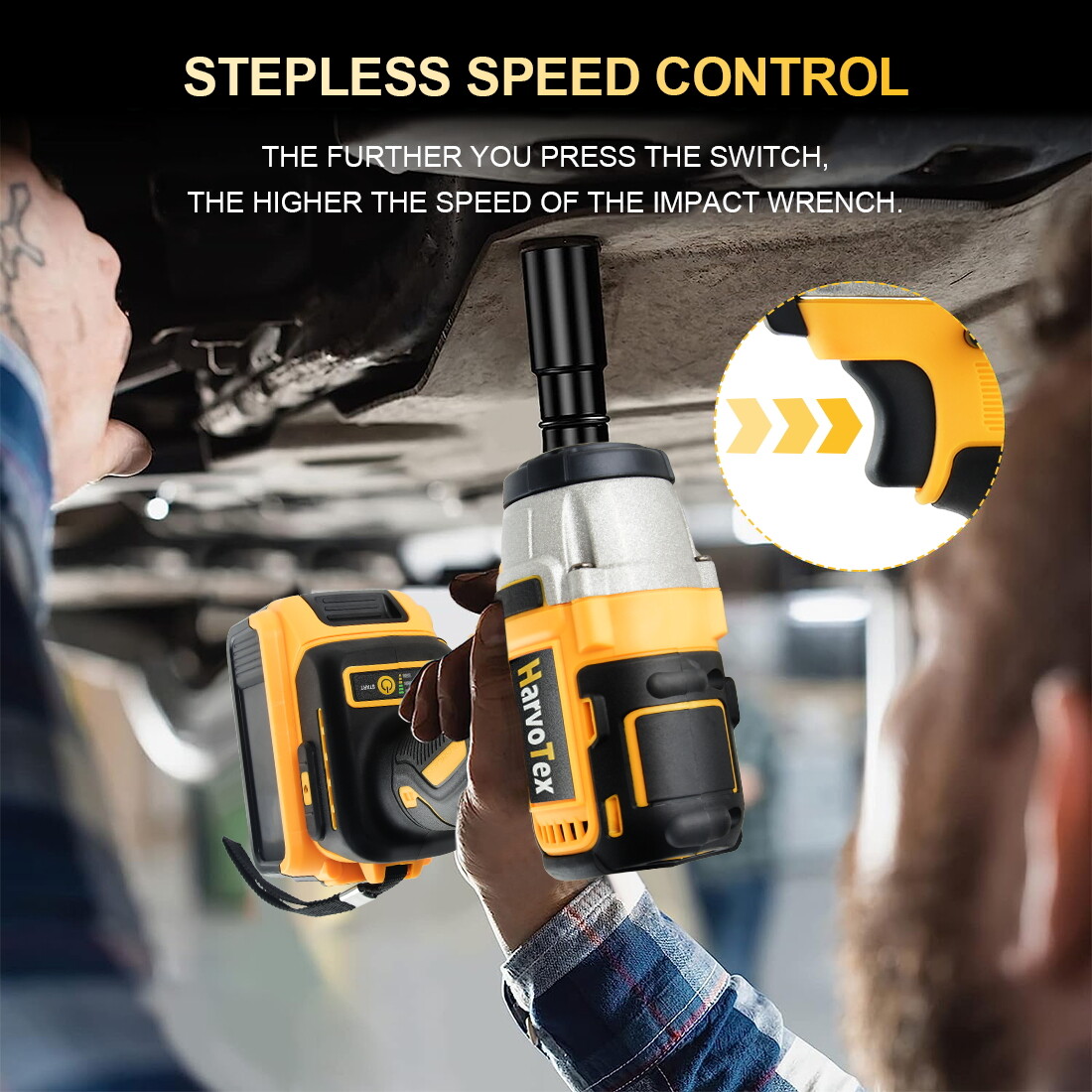 For Dewalt 20V Battery Cordless Impact Wrench 1/2″ Brushless Bare Tool Only