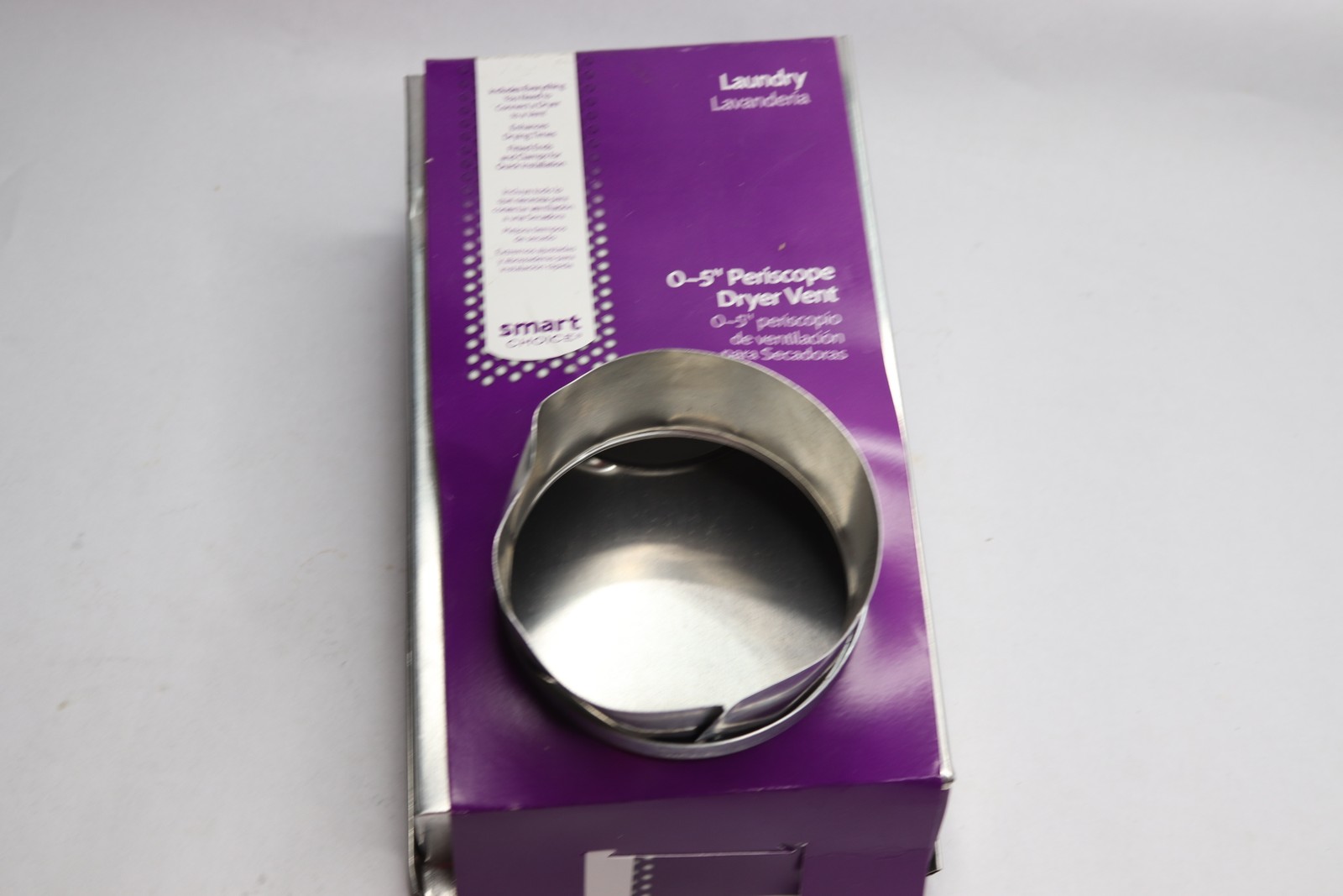 Smart Choice Adjustable Dryer Vent 0-5 in. Periscope