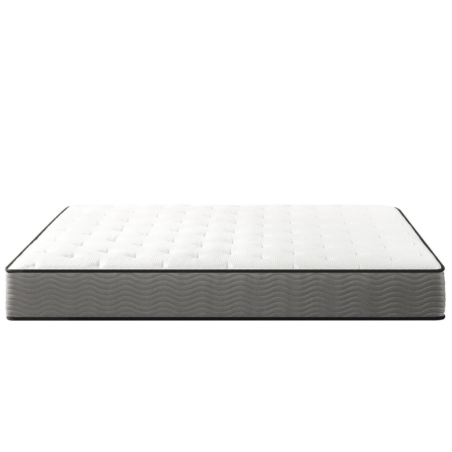 Zinus Pressure Relief Extra Firm Hybrid Mattress Comfort Foam and Pocket Spring