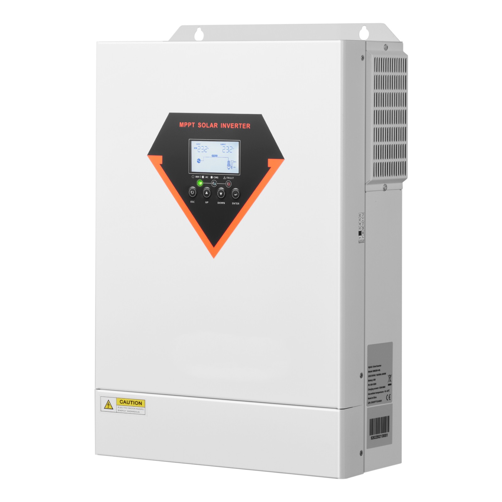 Hybrid Solar Inverter Charger 6000W 220/230V with Built-in 120A MPPT Controller