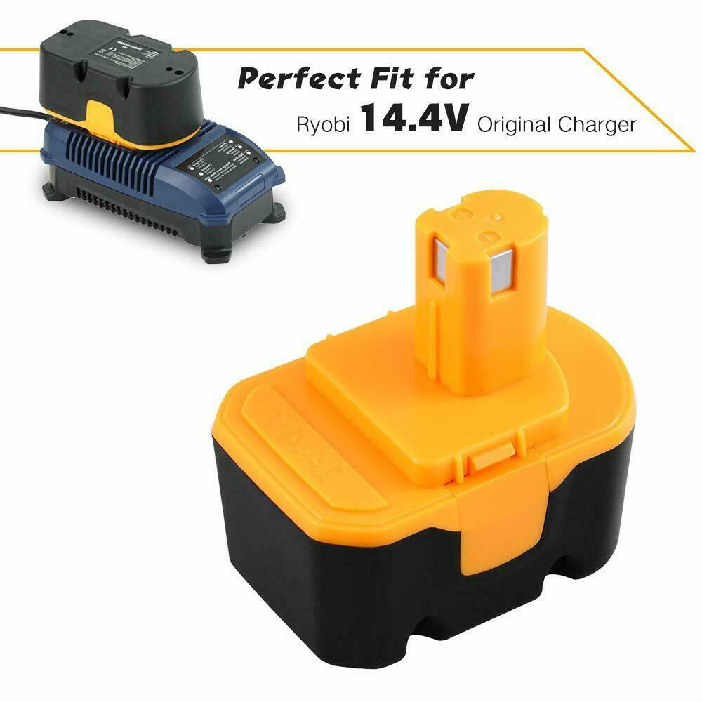 For Ryobi 14.4V 3.6Ah Ni-Mh Battery 130224010 1400671 130224011 or P117 Charger