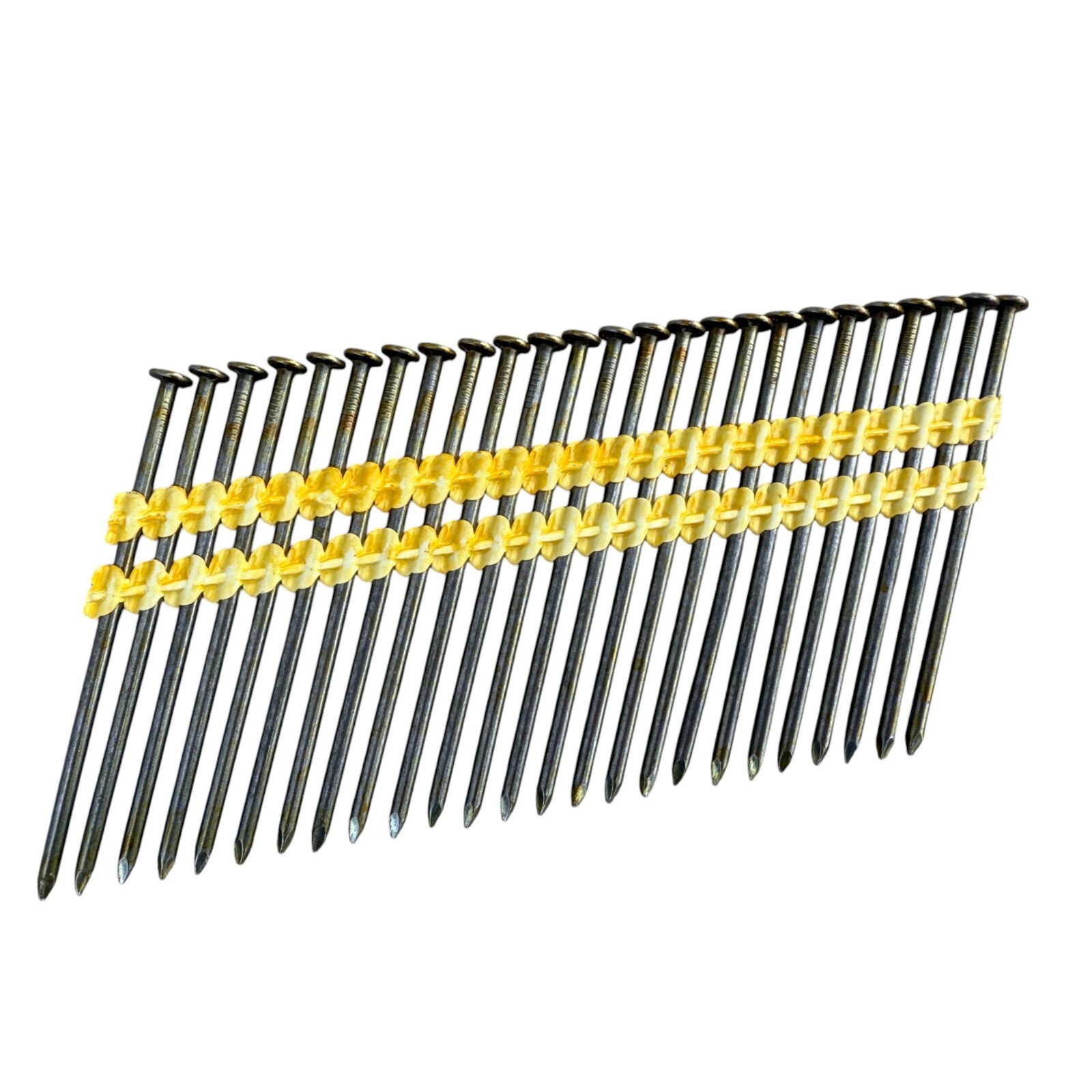 Sandbaggy 3.5 in 21 Degree Framing Nails – Plastic Collated Strip – Round Head