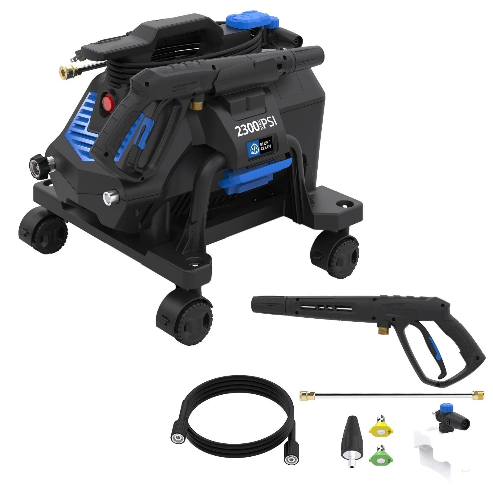AR Blue Clean XWM2300 Portable Electric Pressure Washer 2300 PSI Open Box