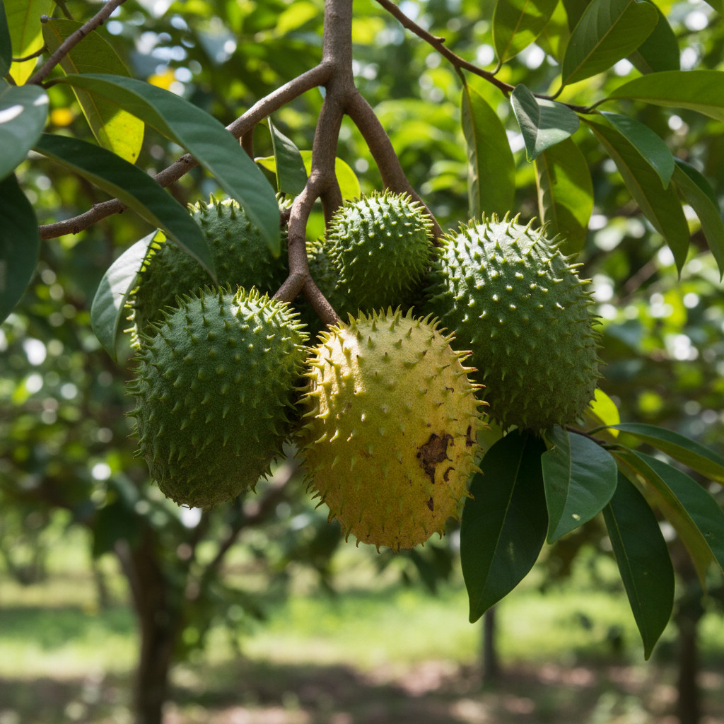 35 Pcs Soursop Tropical Fruit Seeds | Outdoor Garden Planting Seeds