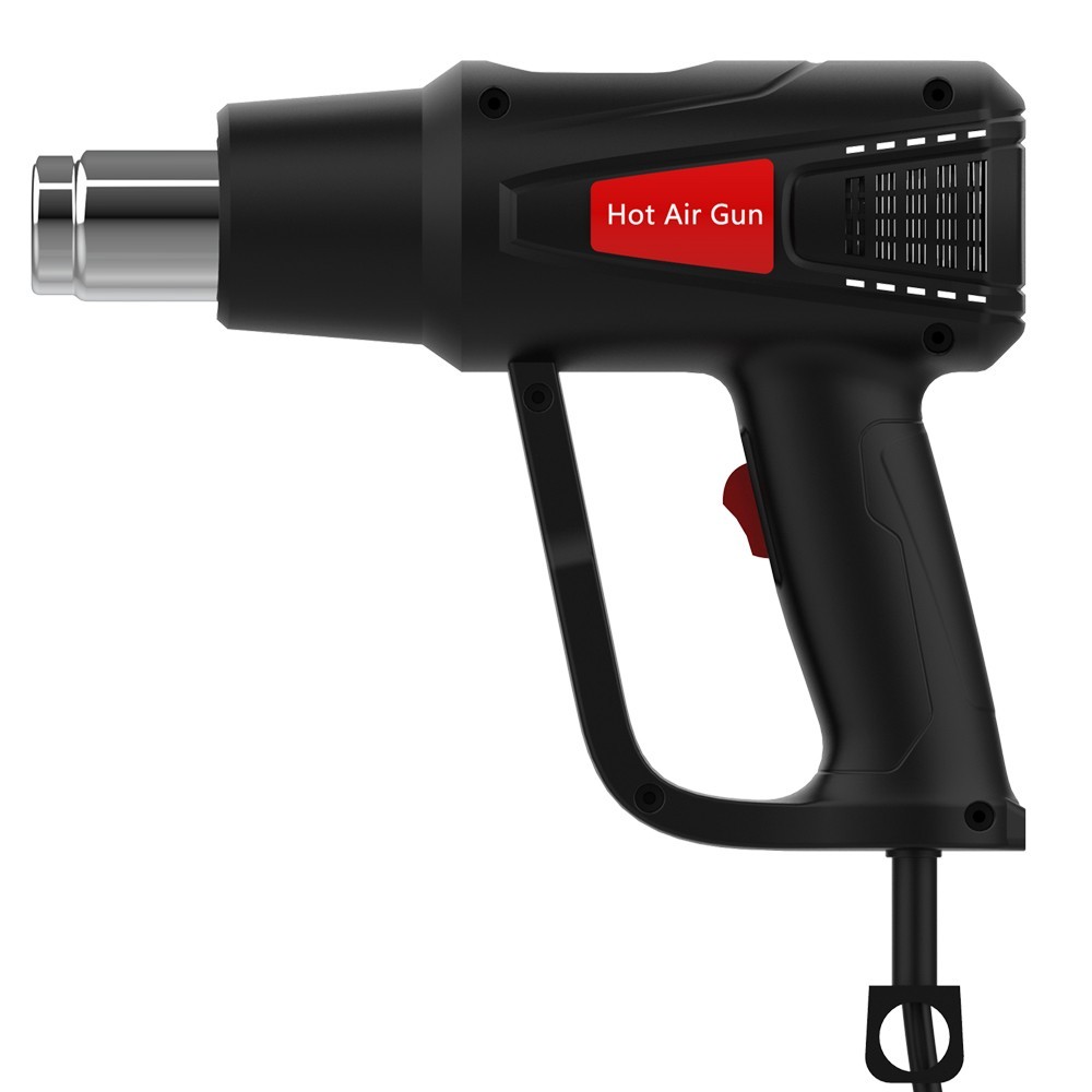2000W Heat Guns Fast Heat Hot Air Gun Kits Dual Temperature Power with 4 Nozzles