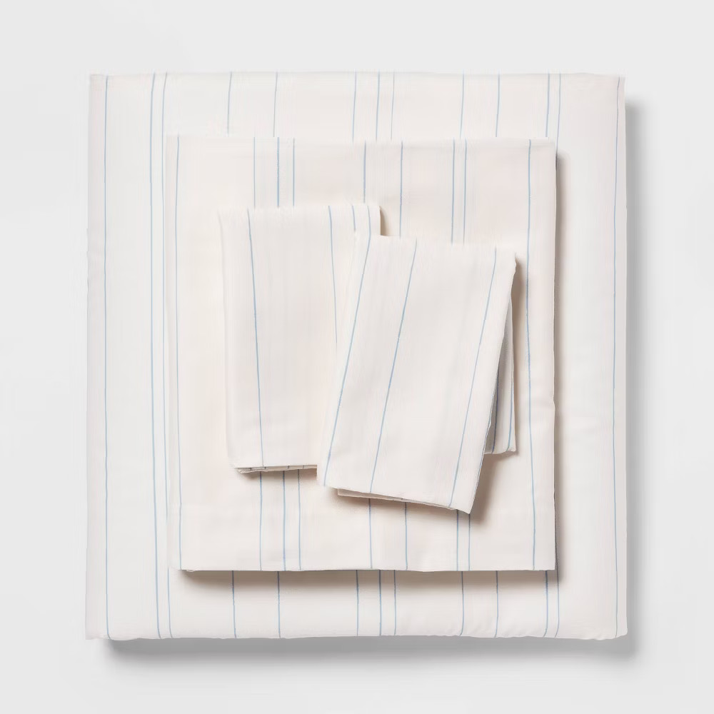 Cotton Blend Sateen Sheet Set – Room Essentials
