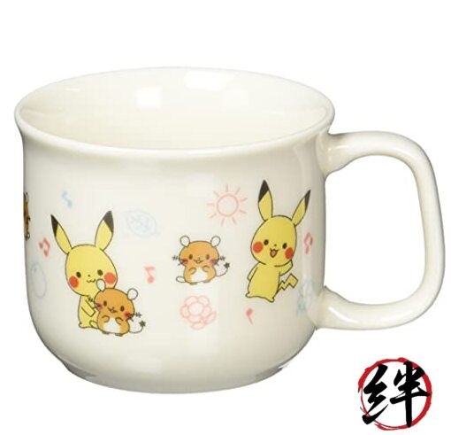 Kaneshotouki Pokémon Monpoke Mug Approx. 8cm Made in Japan 050142 White