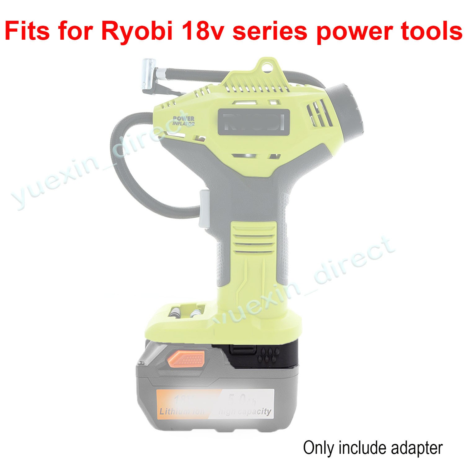 Adapter Converter For RIDGID 18V AEG Battery To Ryobi 18V Power Cordless Tools