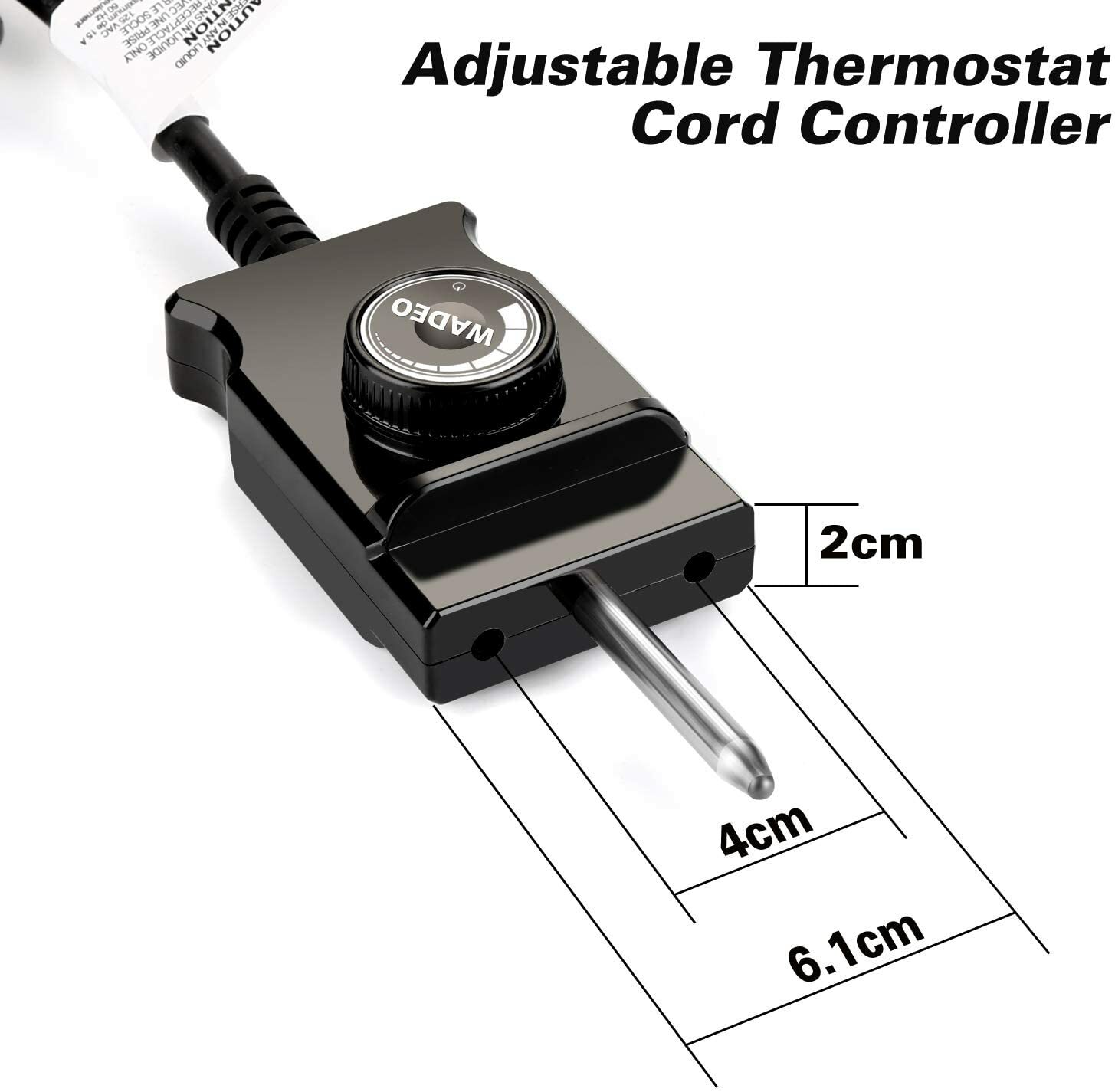1500W Electric Smoker Grill Heating Element Replacement Part & Cord Controller