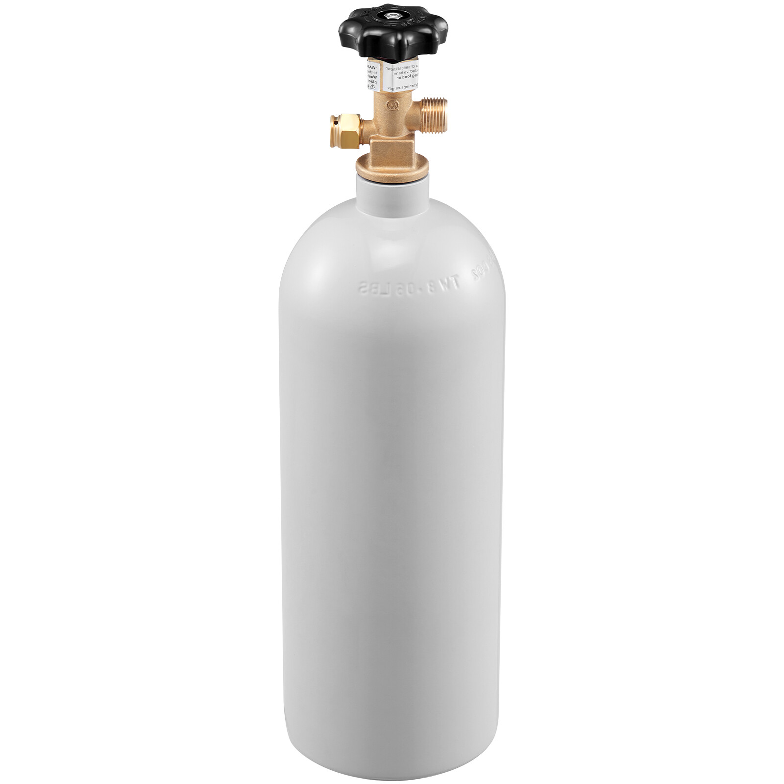 5 lbs Aluminum CO2 Cylinder with CGA320 Valve for Homebrew Draft Beer Aquarium
