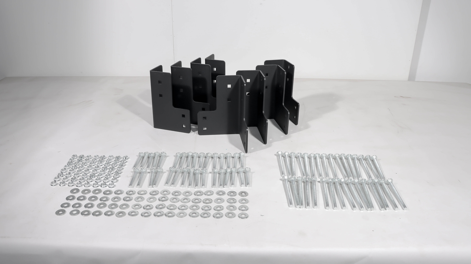 Steel Corner Brackets 8 Pcs Workbench Shop Table Kit Multi-Angle Joint Fastener