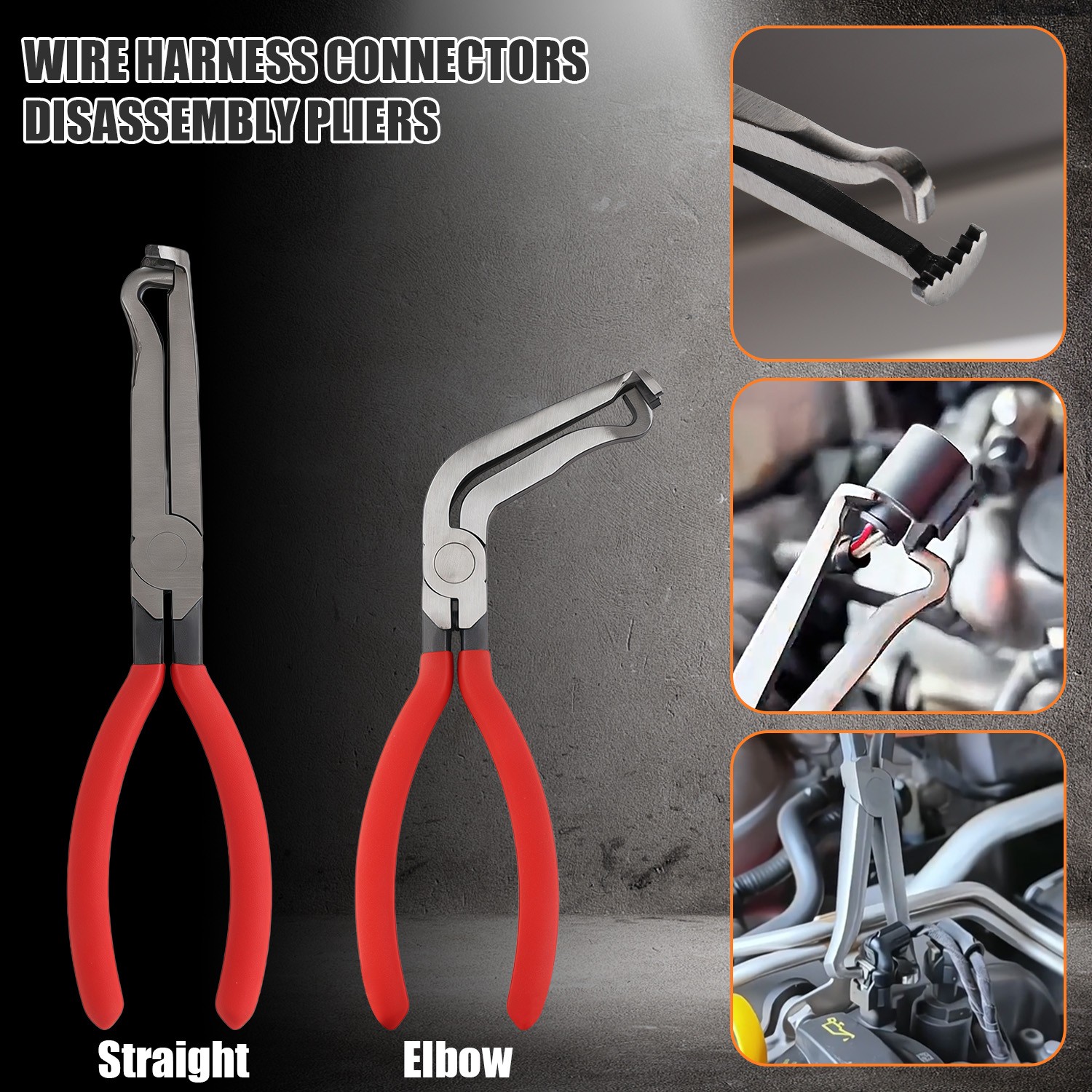 Electrical Disconnect Pliers Set – Automotive Terminal Removal Tool Kit 8pcs