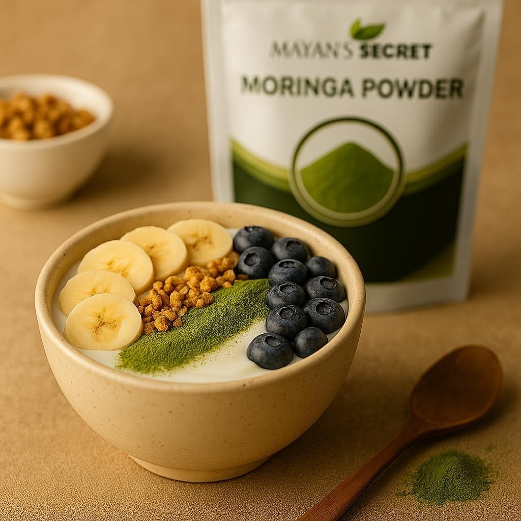 USDA Certified Organic Moringa Oleifera Leaf Powder 12 OZ Free Ship