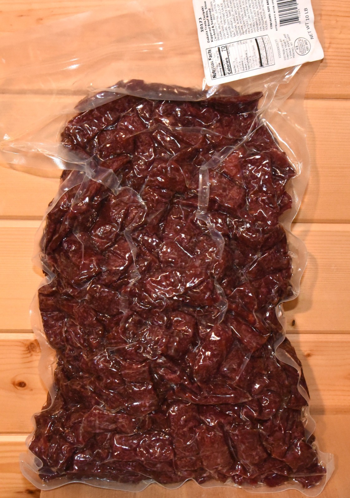 TERIYAKI Tender Beef Bits BULK 10 pounds Dakota Trails LIMITED TIME
