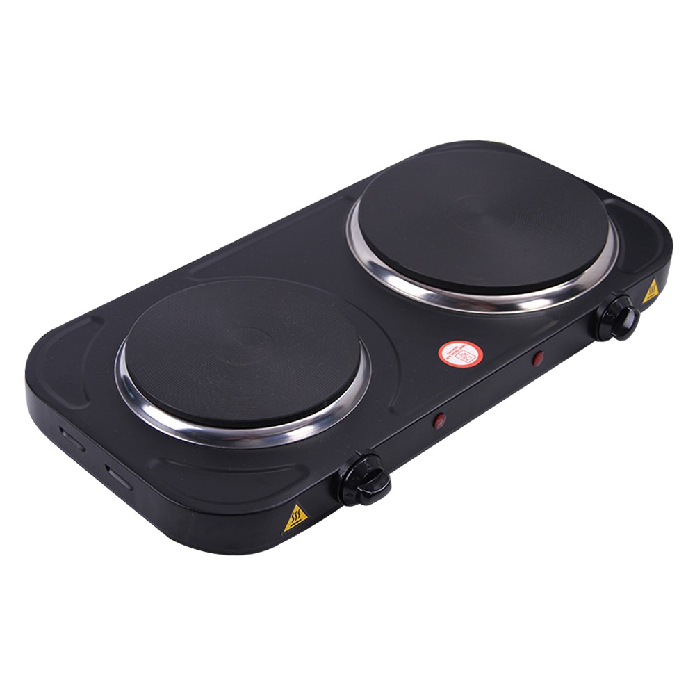 Electric Countertop Single/Double Burner 2000W Cooktop Cast Iron Hot Plates