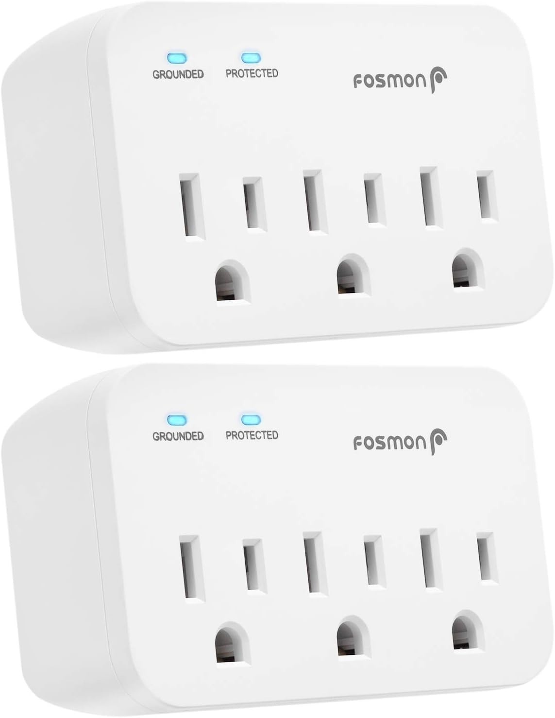 Compact 3-Outlet Heavy Duty Surge Protector for Fridge & Appliances – 1200J