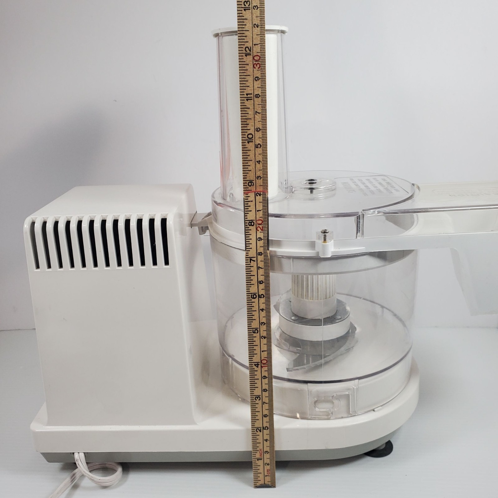 Proctor-Silex Dual Speed Food Processor Model 17520 With Attachments & Continuou