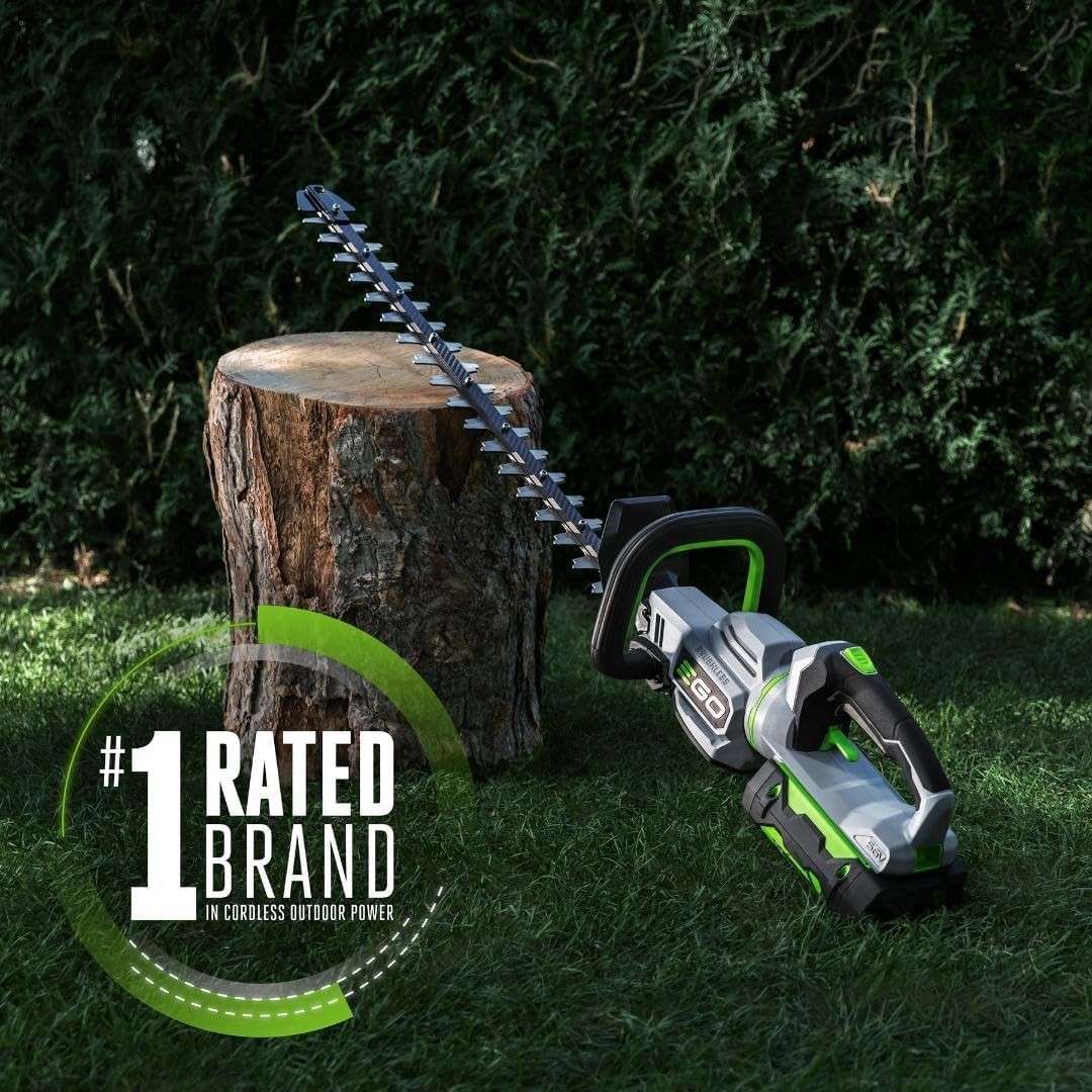 EGO Power+ Hedge Trimmer Cordless, Electric Hedge Trimmer 26″, Includes 56V 2.5A