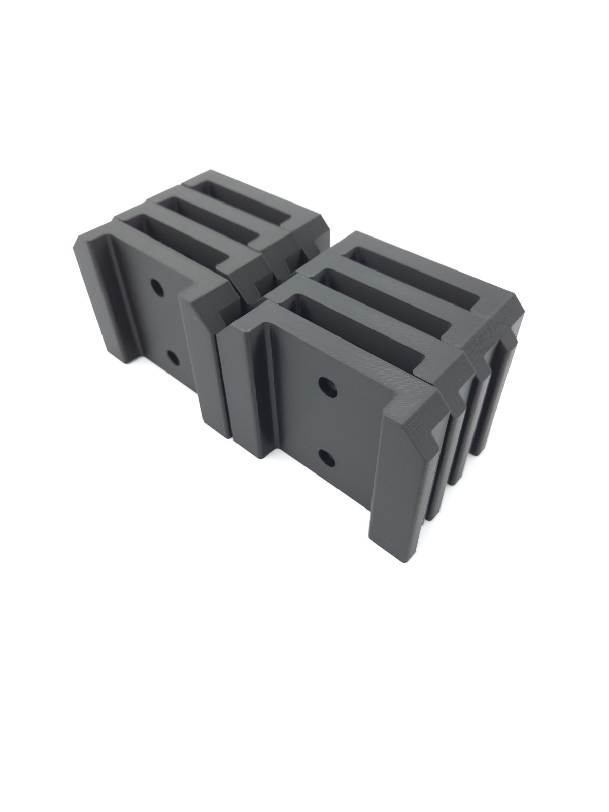 8 Pack – Battery Holder Wall Shelf Mount – Compatible with EGO 56V – 3D Printed